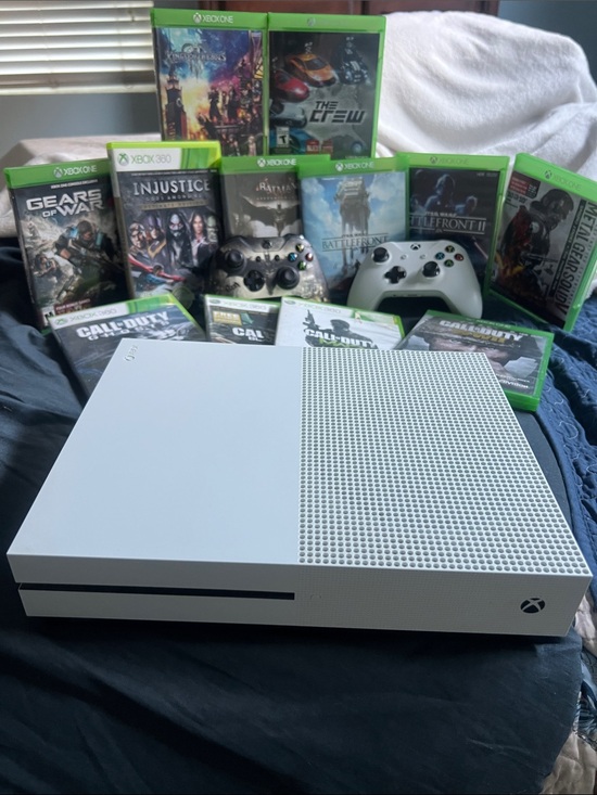 Xbox Other - BUNDLE ! Xbox One S White Console - Clean White Finish